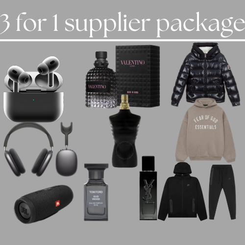 3 for 1 Supplier package